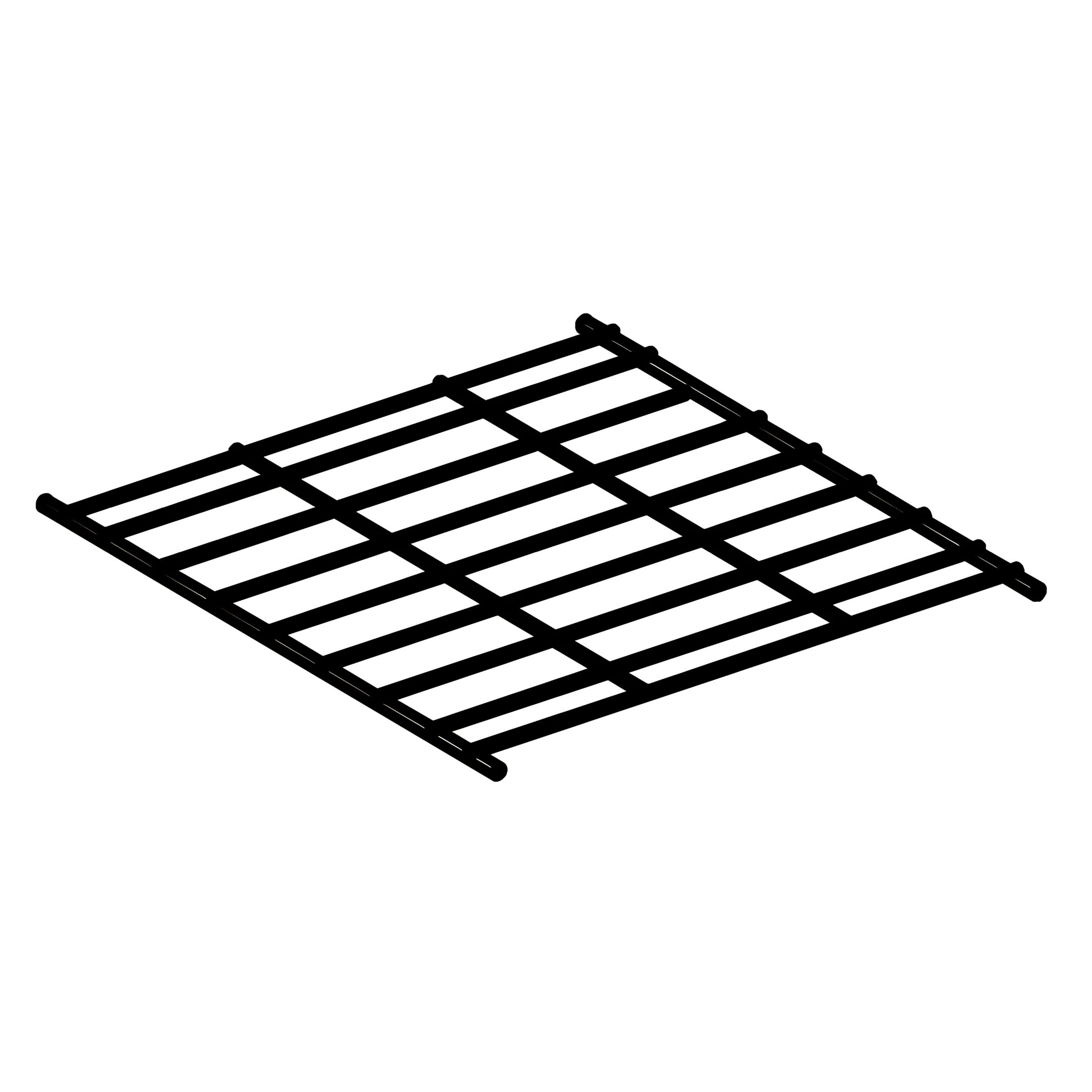 Untere Ablagegitter