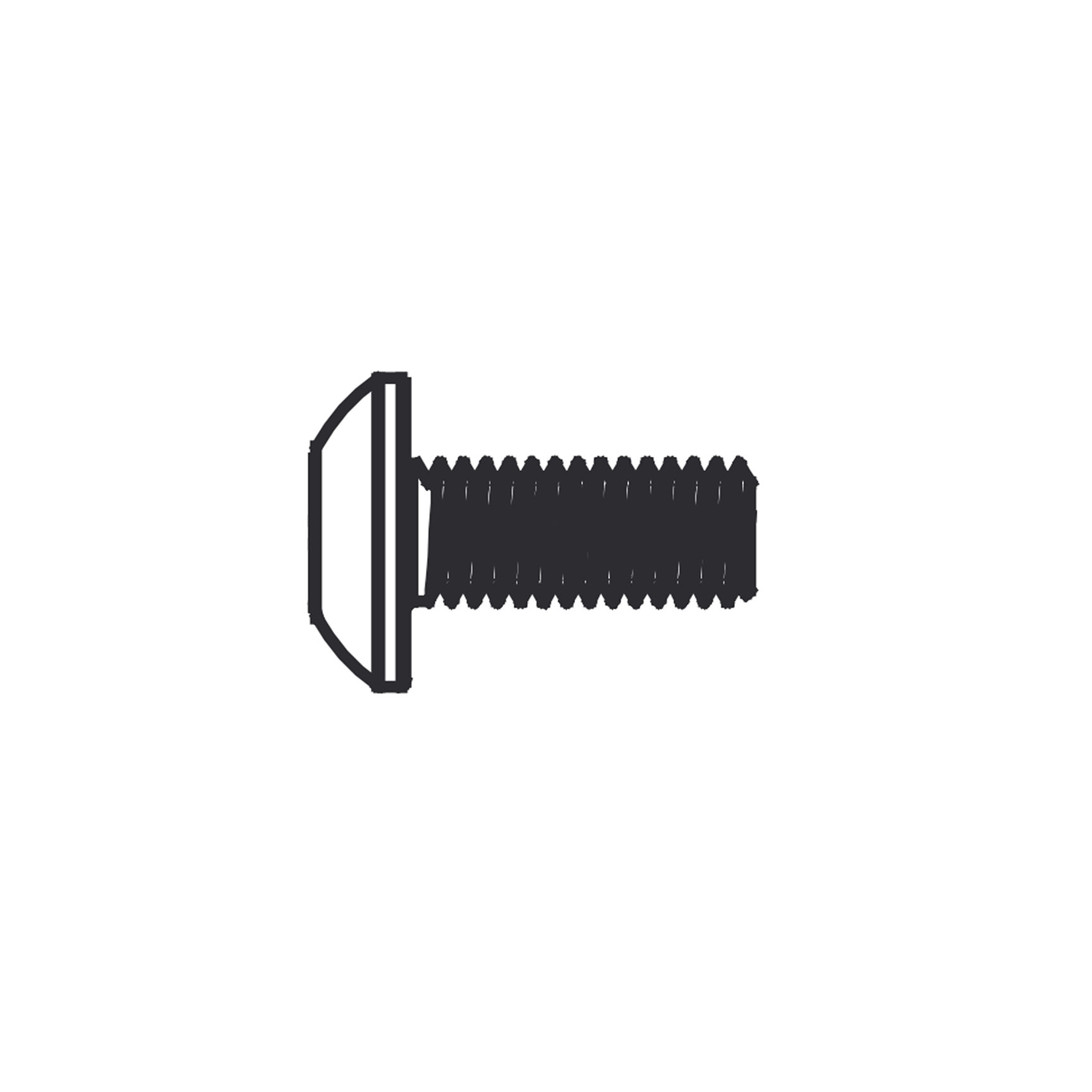 M4 × 12 Screws