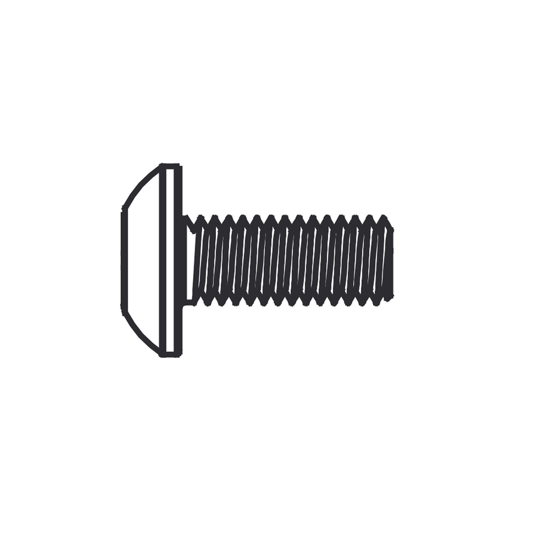 M6 × 10 Screws