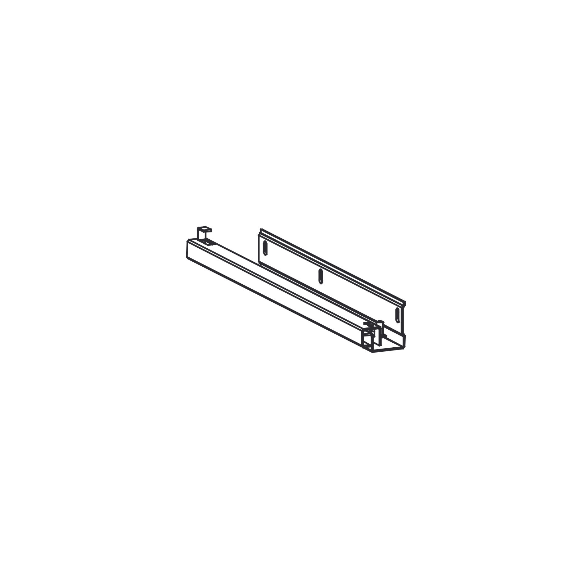 Sliding Rail Right (Upper)